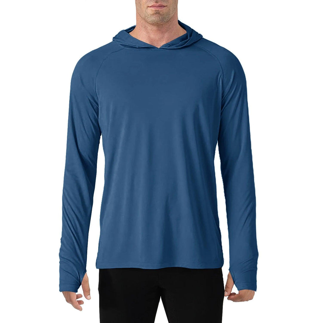 Heren Hoodie T-shirt Lange Mouwen Casual 9