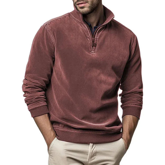 Heren Hoodie Vintage Stijl met Relaxed Pasvorm 6