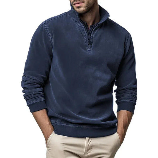 Heren Hoodie Vintage Stijl met Relaxed Pasvorm 8