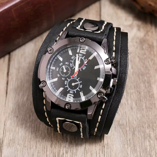 Heren Horloge Klassiek Design met Lichtgevende Wijzers en Waterbestendigheid 1