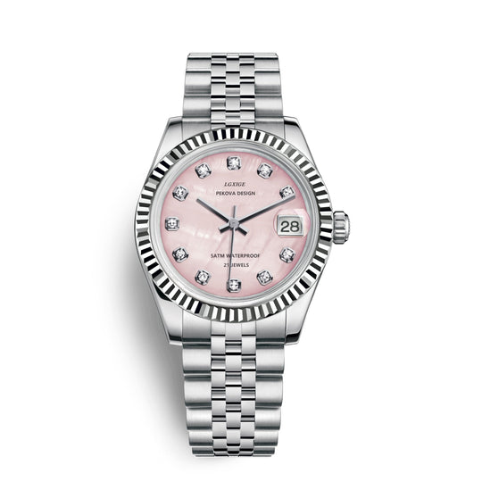 Heren Horloge Klassiek Minimalistisch Design met Verstelbare Band 5