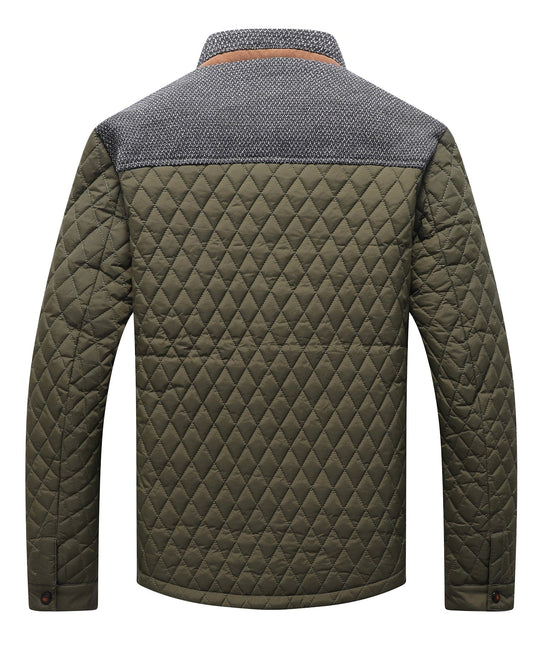 Heren Jacket Urban Stijl Met Gequilte Ontwerp 7