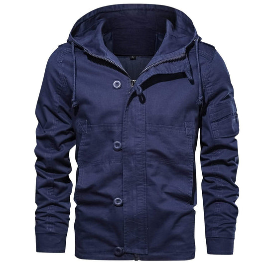 Heren Jas Casual Katoen Urban Scout 3
