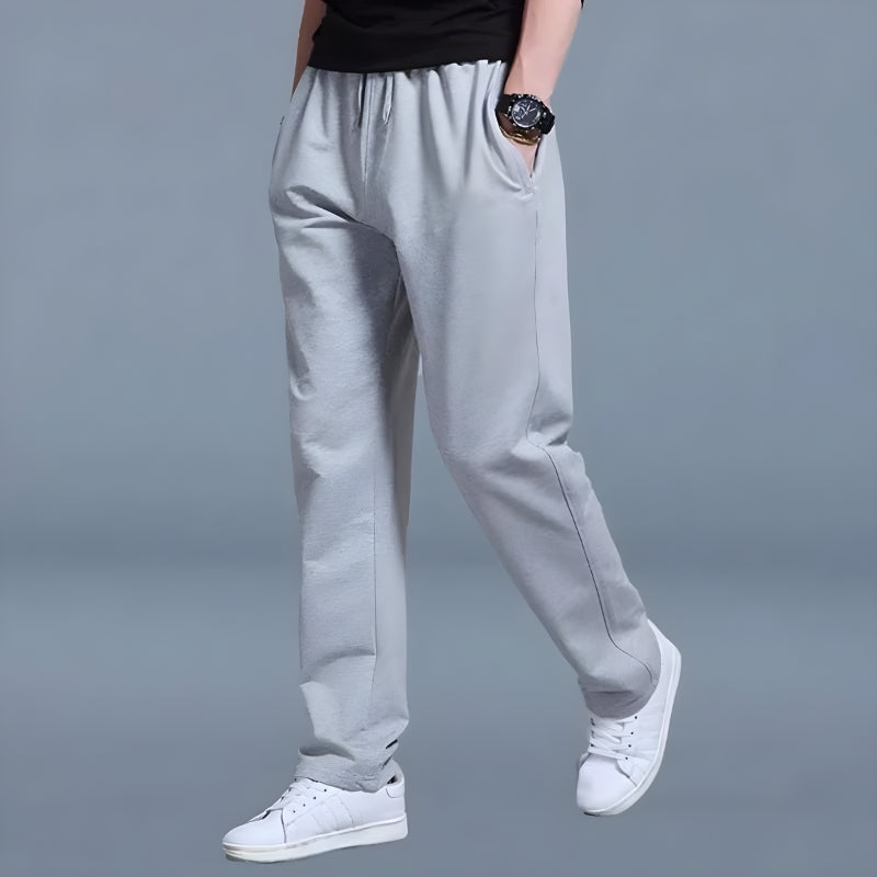 Heren Joggingbroek Met Wijde Pijpen Voor Comfortabele Stijl 3