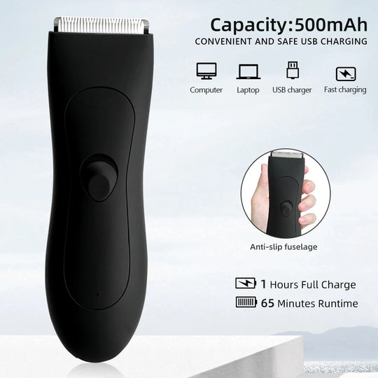 Heren Lichaamstrimmer Waterdicht Ergonomisch Ontwerp 0