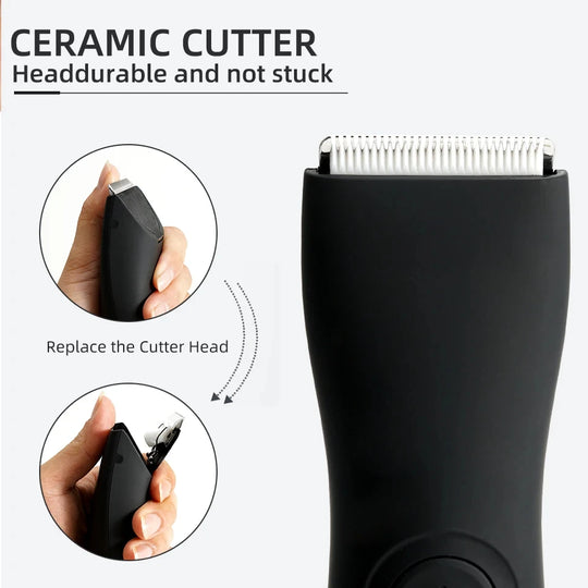 Heren Lichaamstrimmer Waterdicht Ergonomisch Ontwerp 4