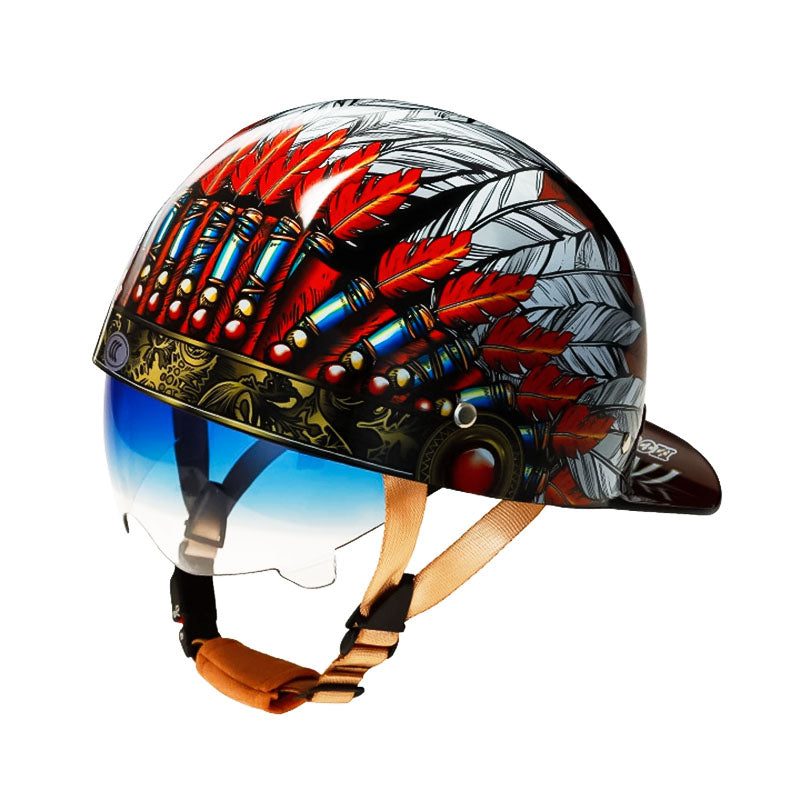 Heren Motorhelm Integraalhelm Stijlvol en Veilig 12