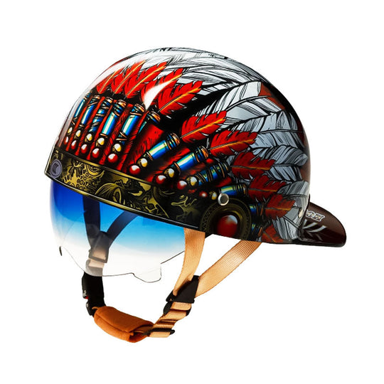 Heren Motorhelm Integraalhelm Stijlvol en Veilig 12