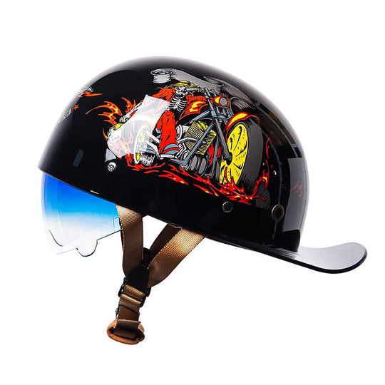 Heren Motorhelm Integraalhelm Stijlvol en Veilig 15