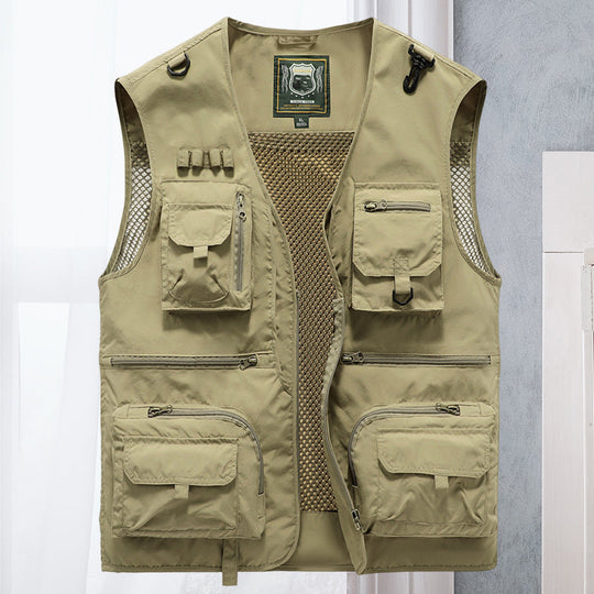 Heren Outdoor Vest Functioneel Lichtgewicht 0