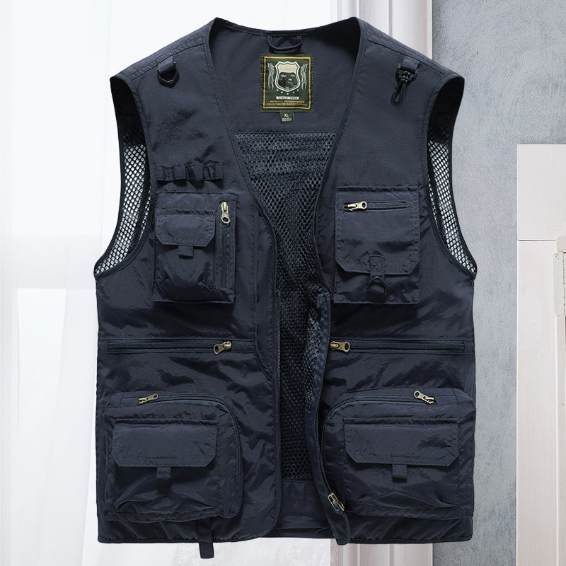 Heren Outdoor Vest Functioneel Lichtgewicht 9