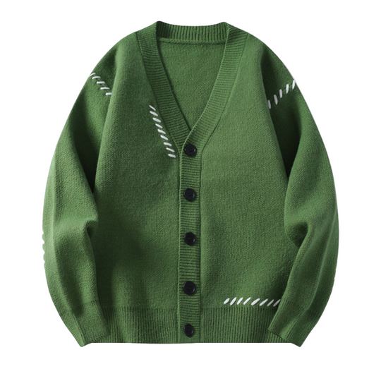 Heren Oversized Vest Met Knoopsluiting 0