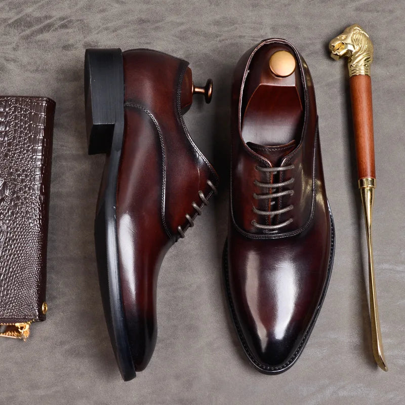 Heren Oxford Schoenen Formeel Stijlvol 4