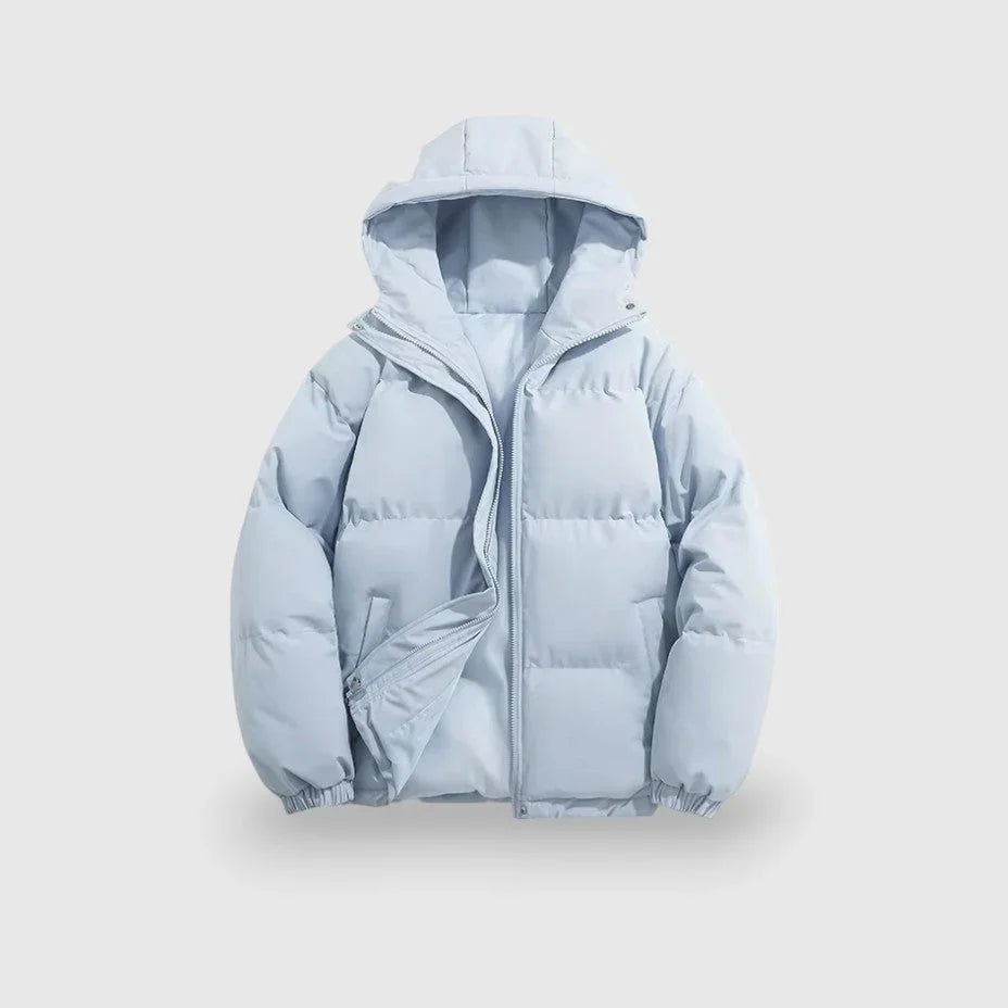 Heren Parka Jas Met Slank Silhouet Voor Winterse Activiteiten 1