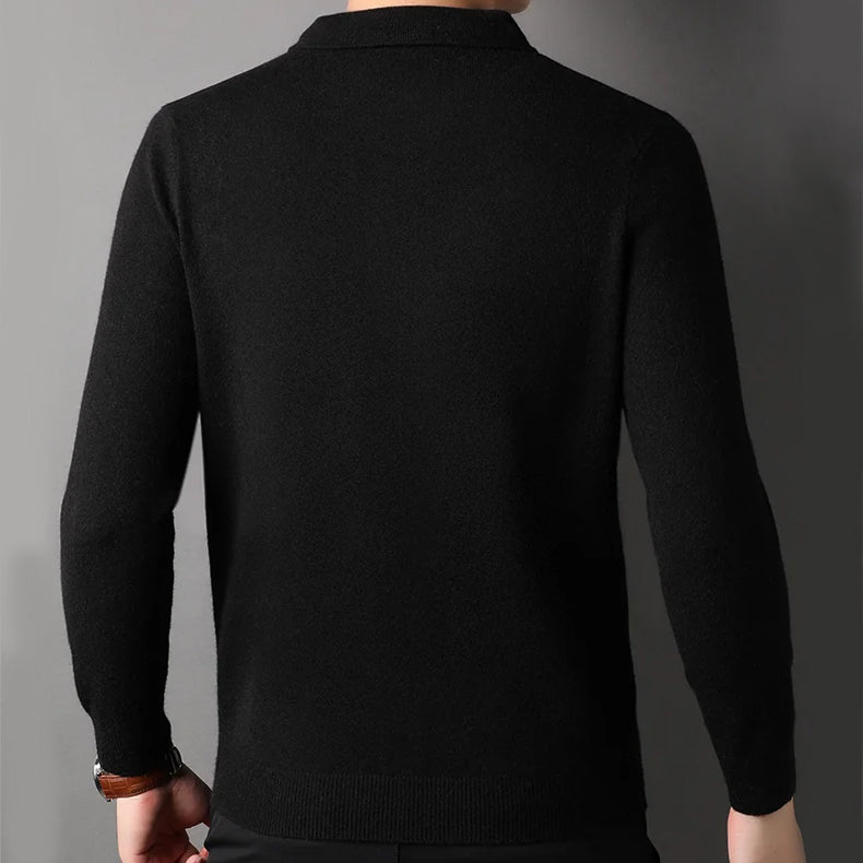Heren Polo Poloshirt Stijlvol Met Ronde Halslijn voor Casual en Formele Gelegenheden 2
