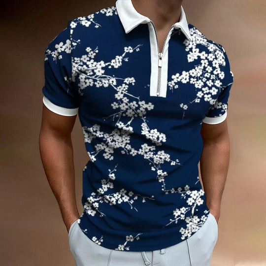 Heren Polo Shirt Met Omgeslagen Kraag 13