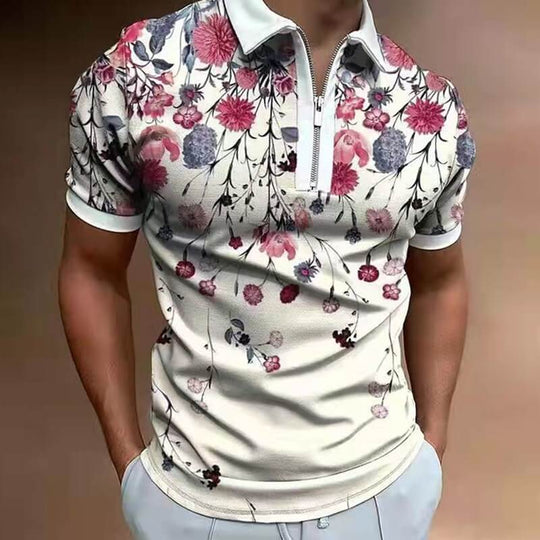 Heren Polo Shirt Met Omgeslagen Kraag 14