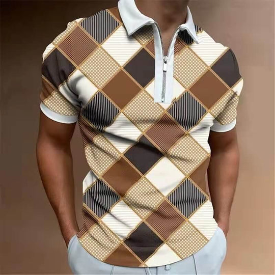 Heren Polo Shirt Met Omgeslagen Kraag 4