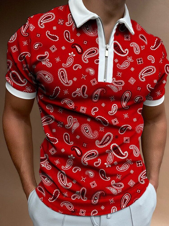 Heren Polo Shirt Met Omgeslagen Kraag 6