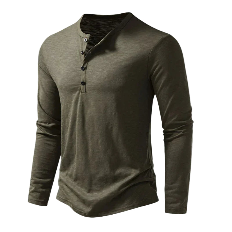 Heren Polo met Lange Mouwen Casual Stijl 0