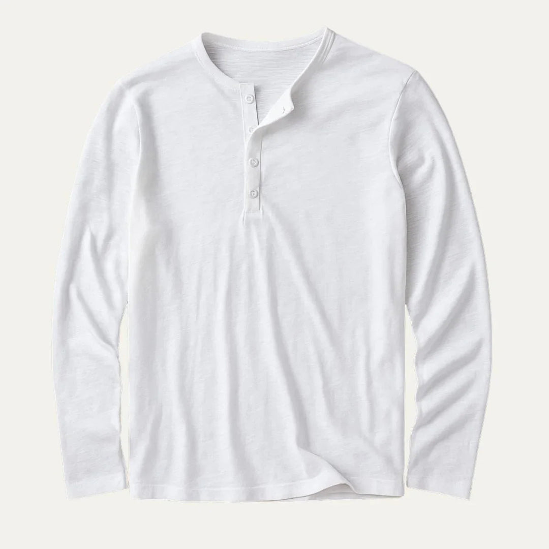 Heren Polo met Lange Mouwen Casual Stijl 2