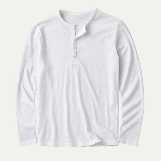 Heren Polo met Lange Mouwen Casual Stijl 2