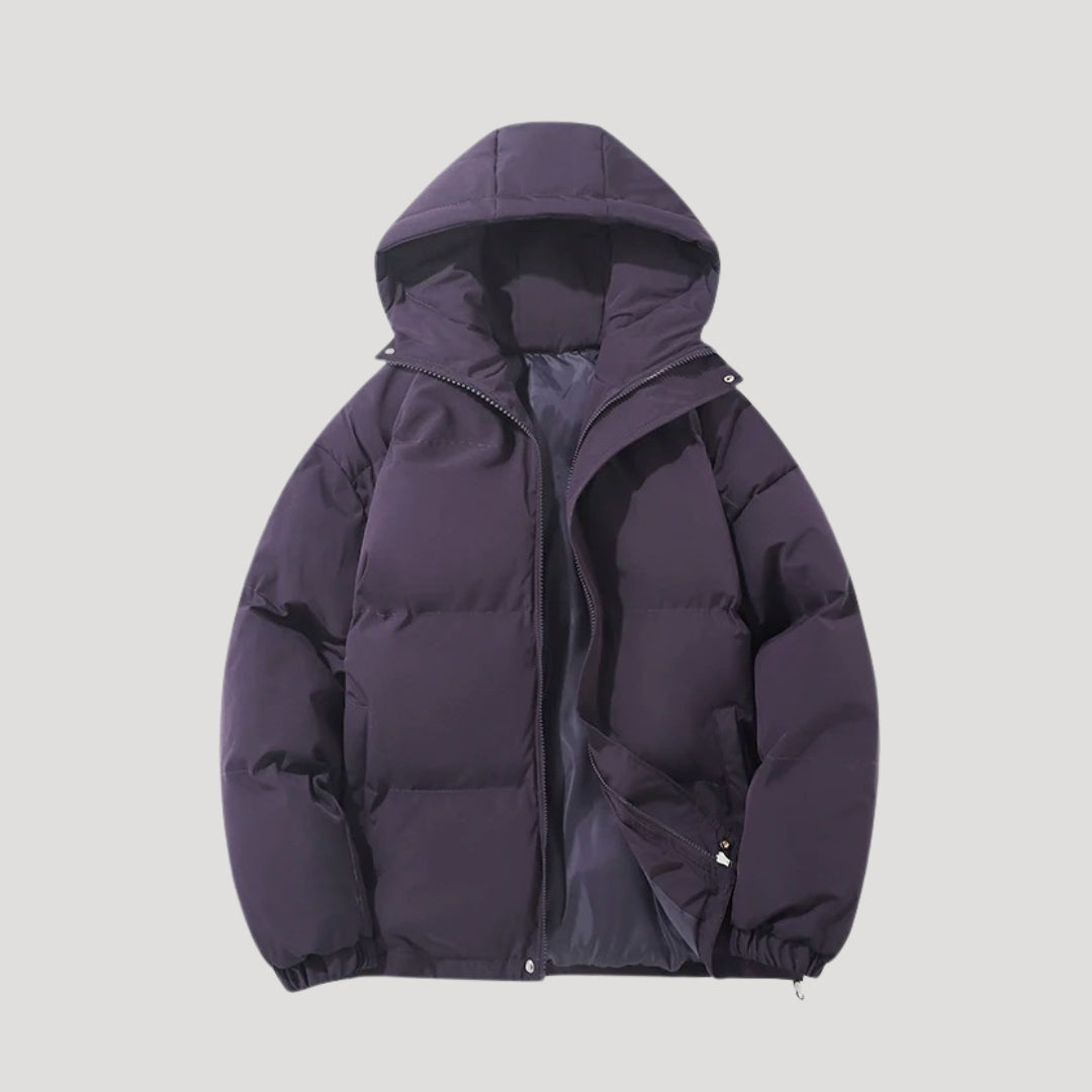 Heren Pufferjack met Capuchon voor de Winter 3