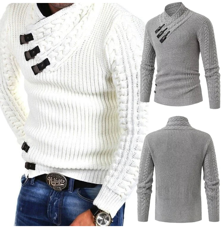 Heren Pullover Wintertrui Klassiek 4