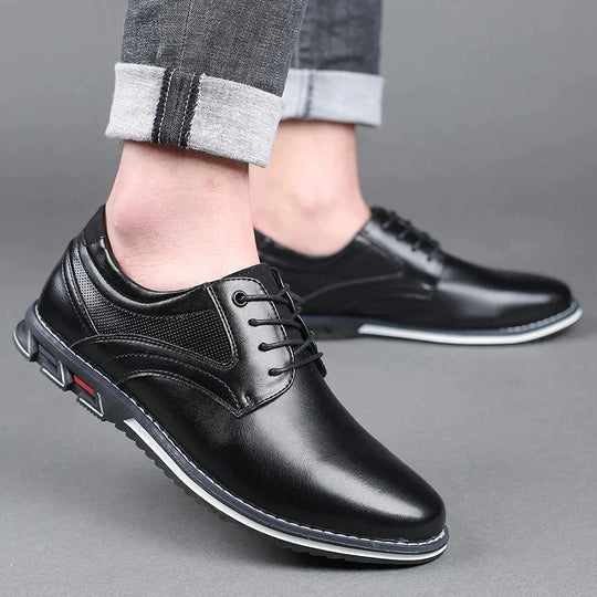Heren Schoenen Leren Stijlvol 3
