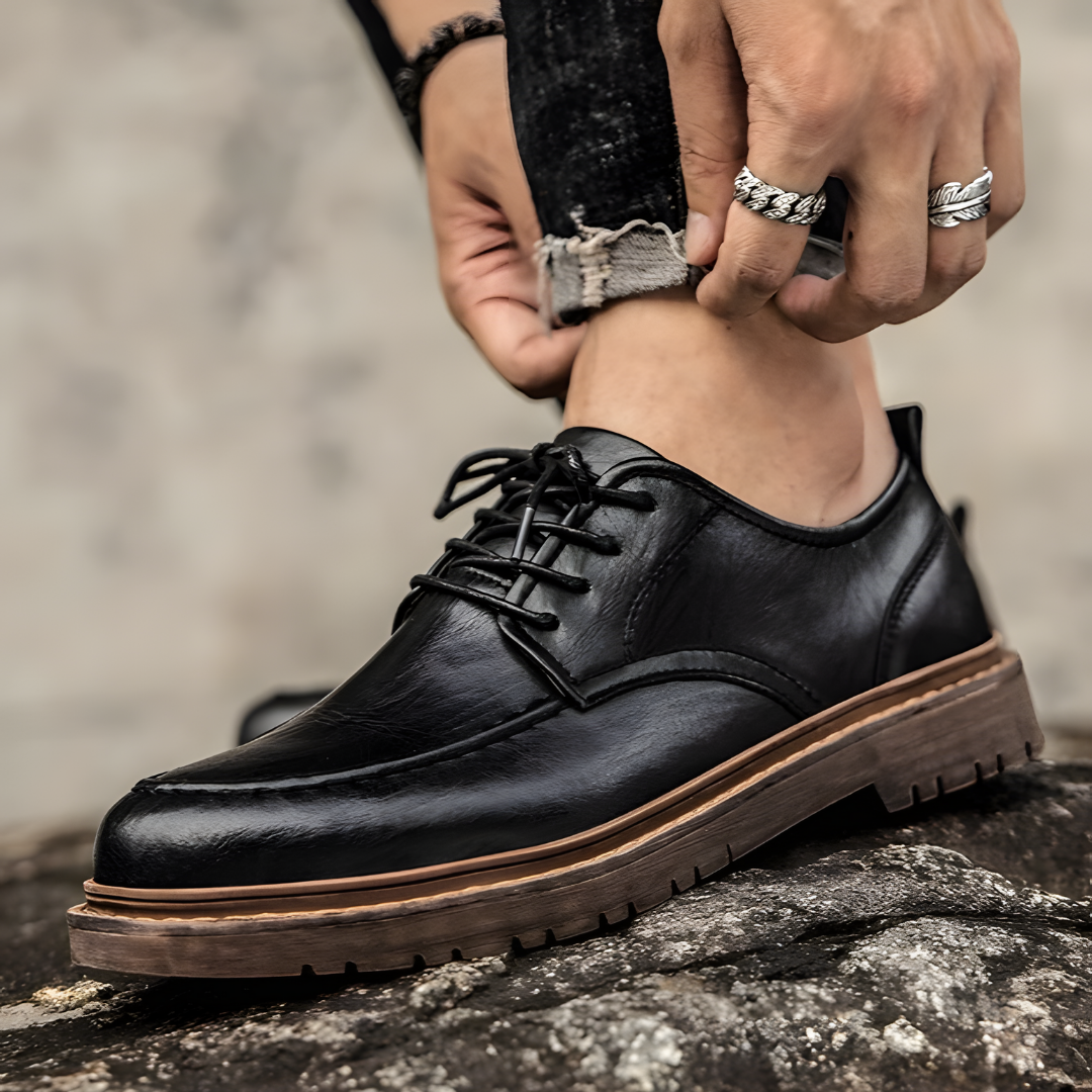 Heren Schoenen Veterschoenen Tijdloos Design 2