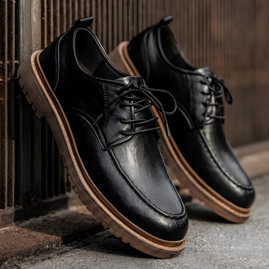 Heren Schoenen Veterschoenen Tijdloos Design 4