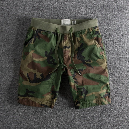 Heren Shorts Camouflage Stijl 1