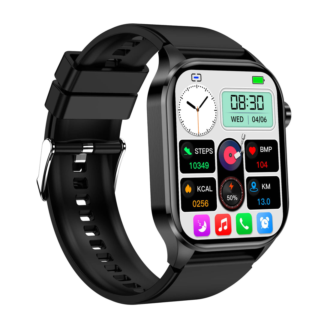Heren Smartwatch Geavanceerde Gezondheidsmonitor 1