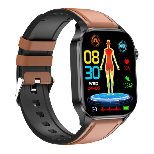 Heren Smartwatch Geavanceerde Gezondheidsmonitor 6