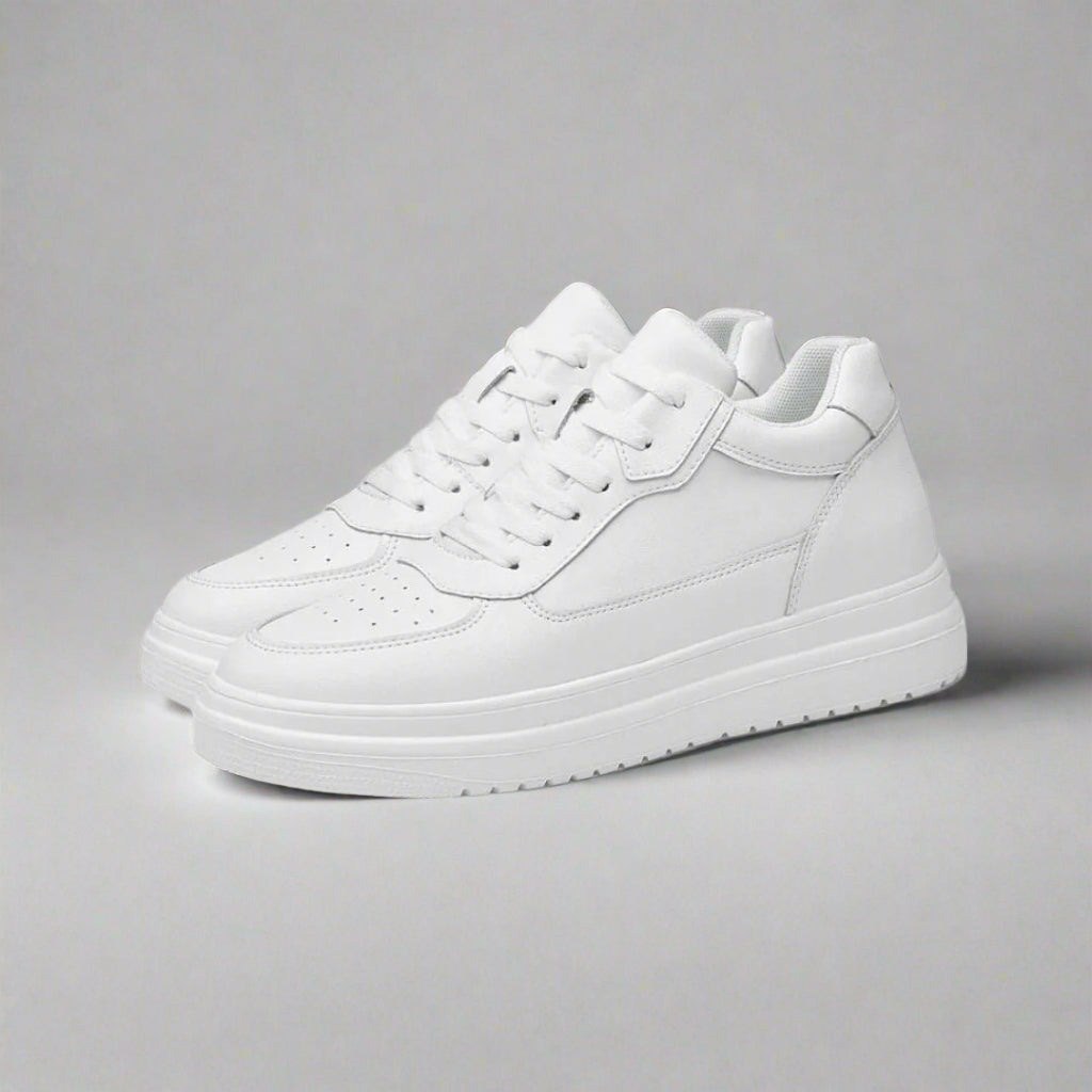 Heren Sneakers Casual Verhoogd PU Leer Minimalistisch 1