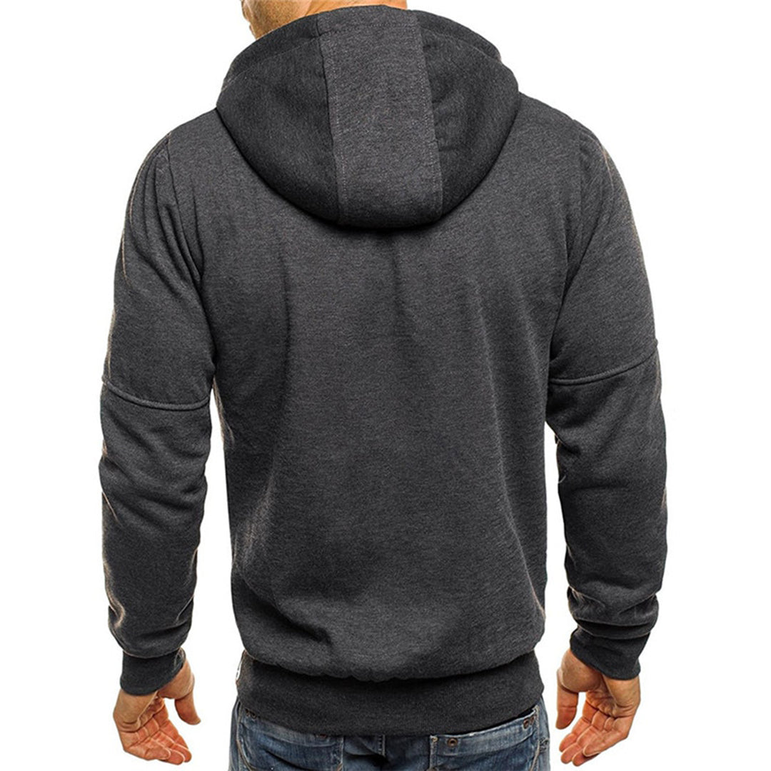 Heren Sweater met Rits en Capuchon 3