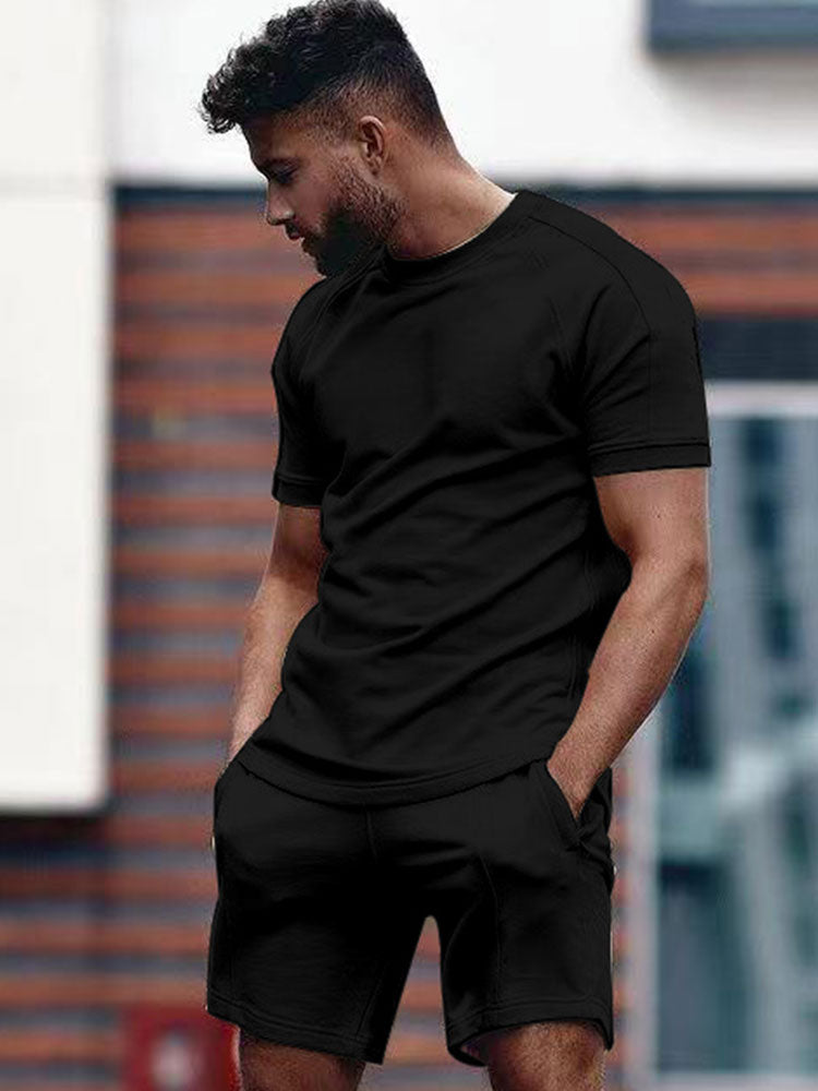 Heren T-shirt en Shorts Set Casual Zomerlook 3