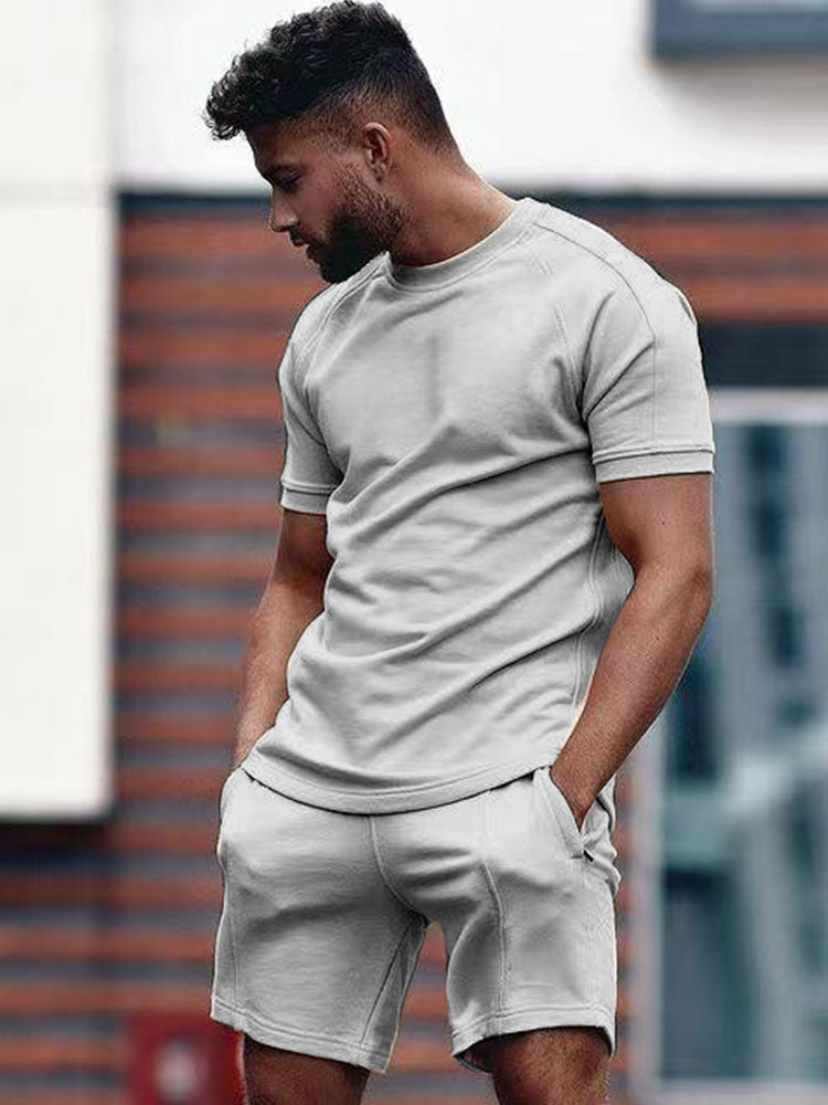 Heren T-shirt en Shorts Set Casual Zomerlook 5