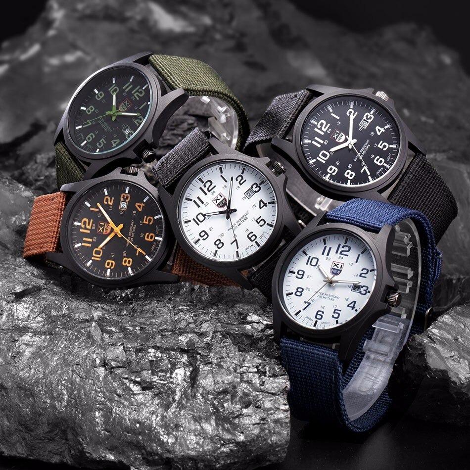 Heren Tactisch Horloge Waterdicht en Schokbestendig 45 mm 1