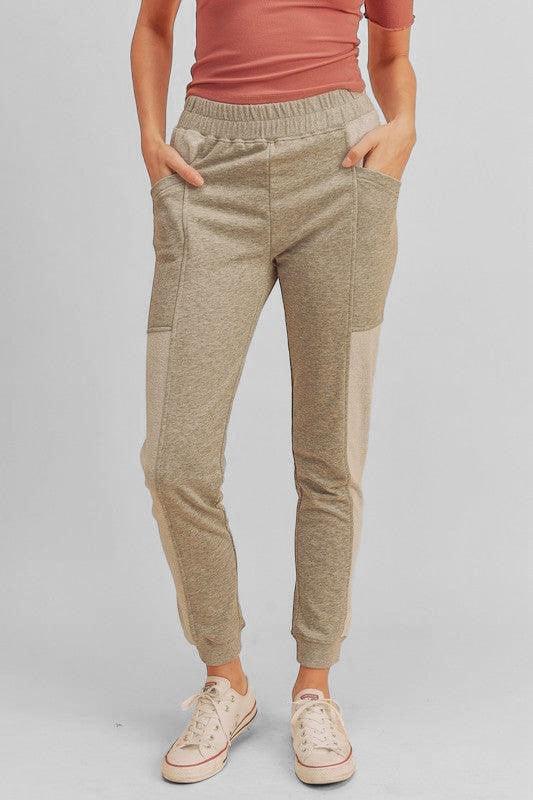 Heren Tapered Joggers met Patches 1