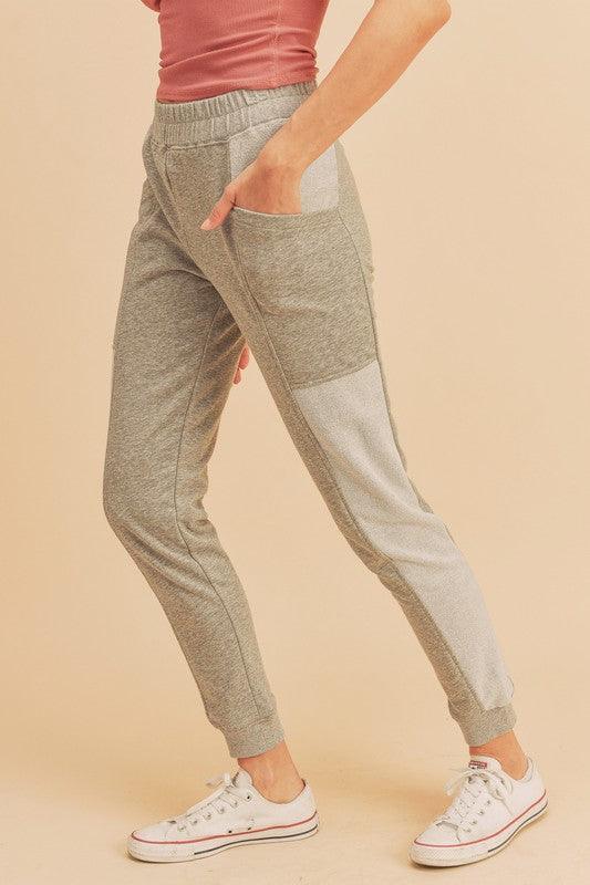 Heren Tapered Joggers met Patches 6