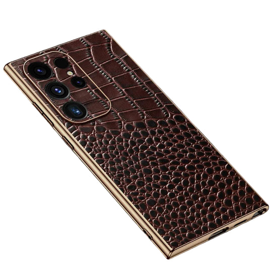 Heren Telefoonhoesje Luxe Design voor Samsung Galaxy S24/S25 0