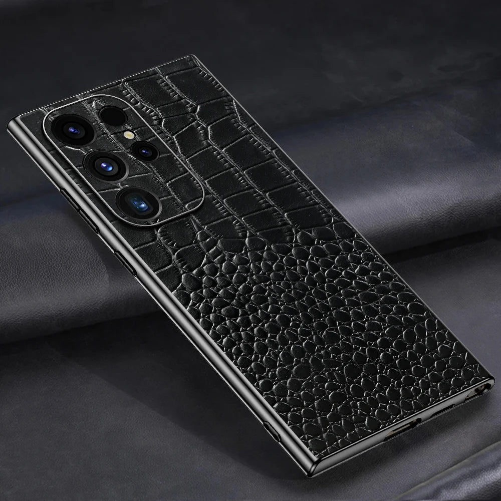 Heren Telefoonhoesje Luxe Design voor Samsung Galaxy S24/S25 2
