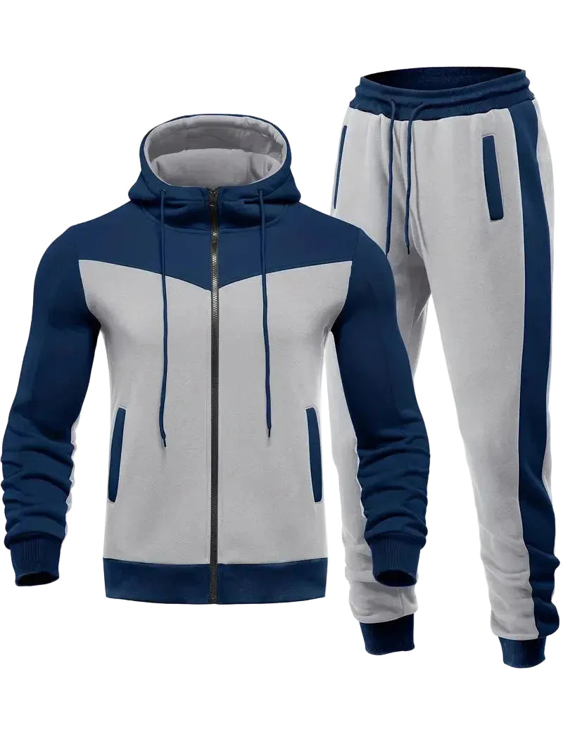 Heren Trainingspak Modern en Comfortabel 2-delig Voor Actieve Sporters 0