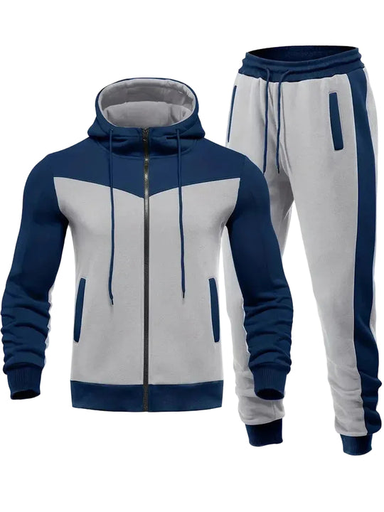 Heren Trainingspak Modern en Comfortabel 2-delig Voor Actieve Sporters 0