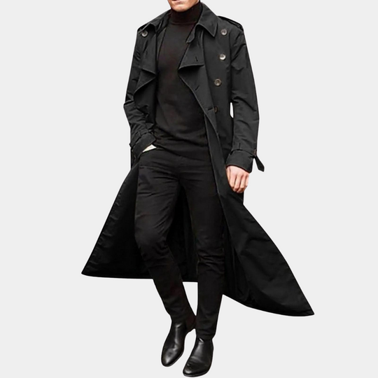 Heren Trenchcoat Casual Stijl 6