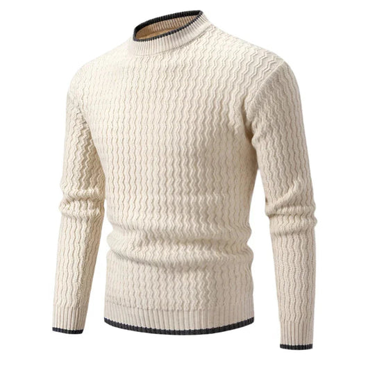 Heren Trui Ronde Hals Luxe Stijl 0