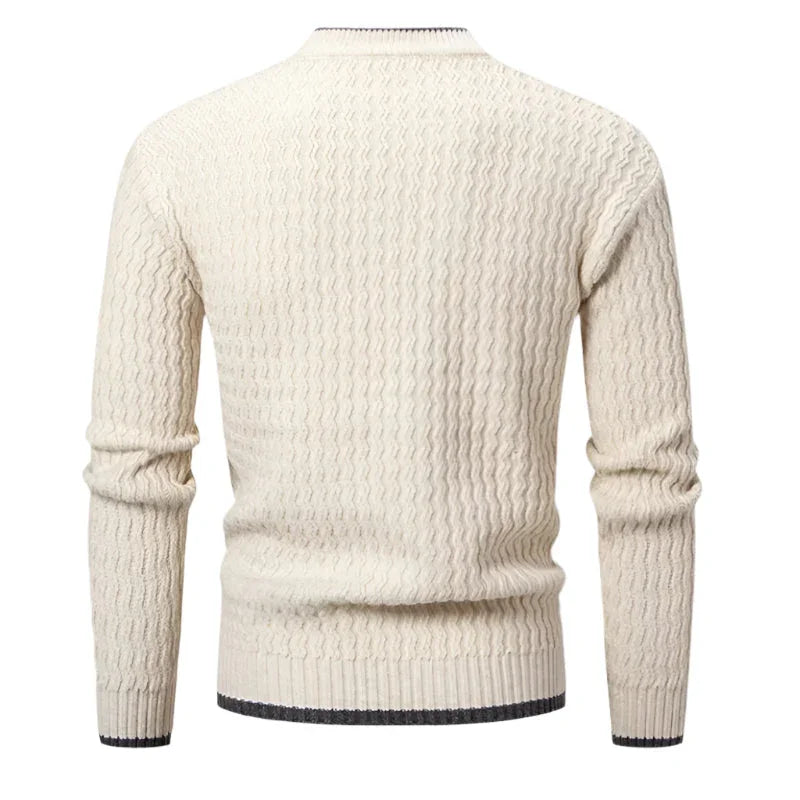 Heren Trui Ronde Hals Luxe Stijl 6