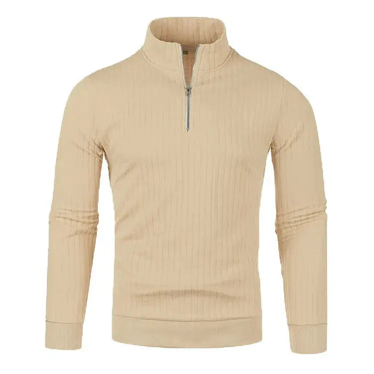 Heren Trui met Halve Blixtluiting Casual en Trendy 11