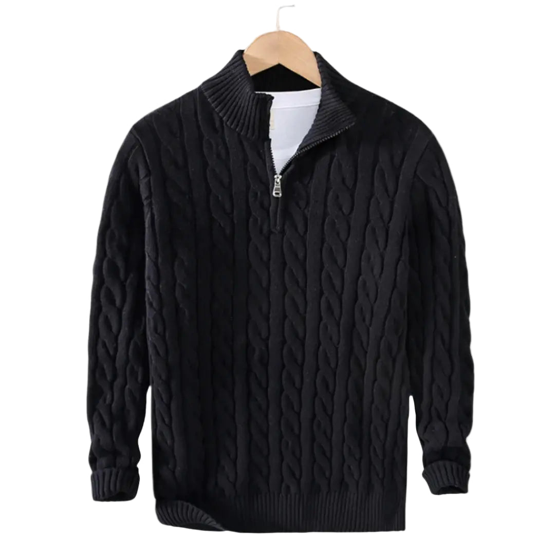 Heren Trui met Halve Rits Modern 4